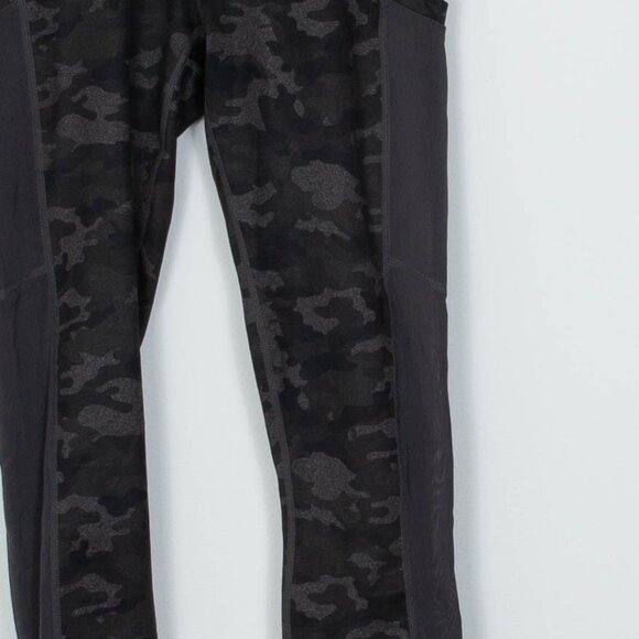 Athleta Powerhold On The Go Camo Media Pocket Capri Leggings Womens Size Small - Picture 4 of 8